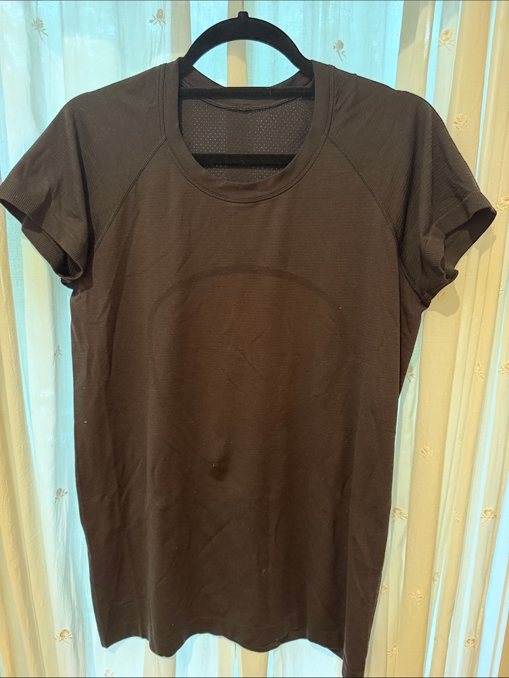 lululemon athletica Black Short Sleeve Crew Tee